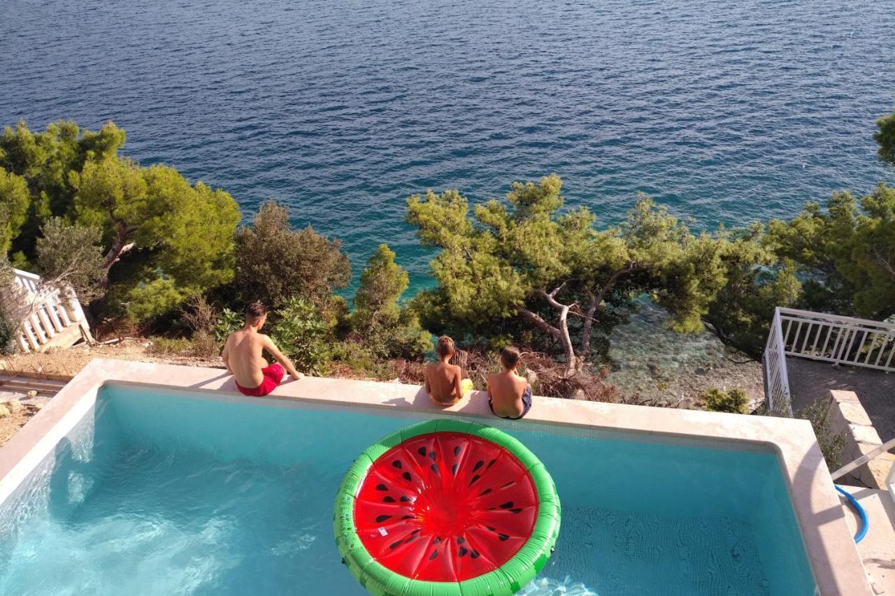 Beachfront Holiday Home - Private Heated Pool Mimice Buitenkant foto